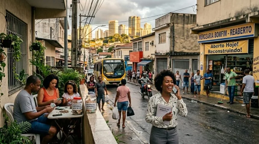 A melhora econômica se torna real quando alcança emprego, renda, consumo e patrimônio familiar.