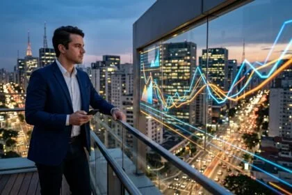 Mercado financeiro antecipando mudanças antes da economia chegar ao bolso das pessoas.