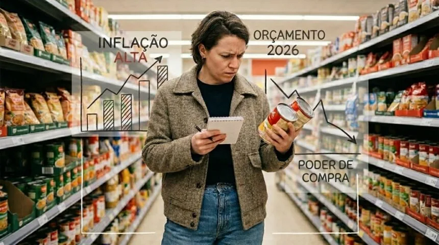 Inflação e poder de decisão no orçamento familiar diante do aumento dos preços.